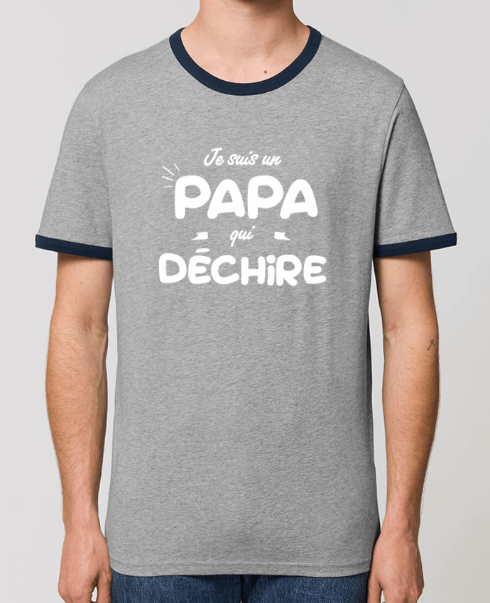 T-shirt Je suis un papa qui déchire par tunetoo