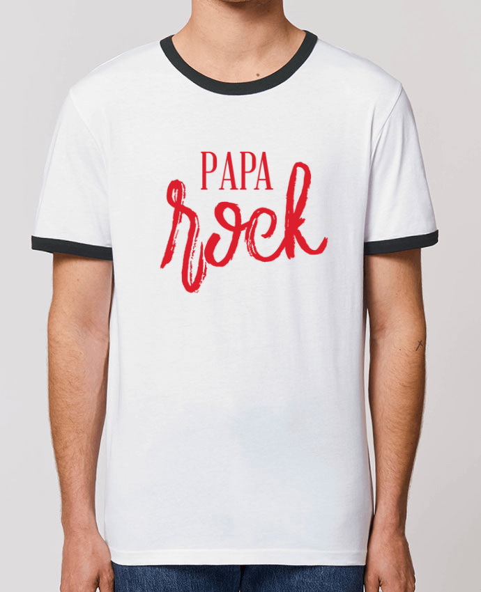 T-shirt Papa Rock par tunetoo