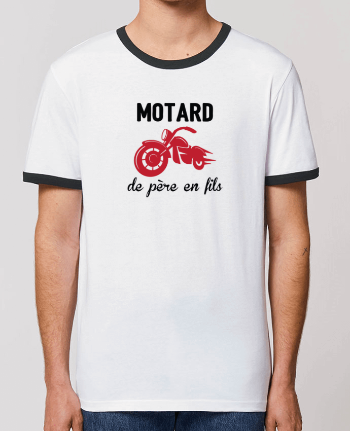 T-shirt Motard de père en fils par tunetoo