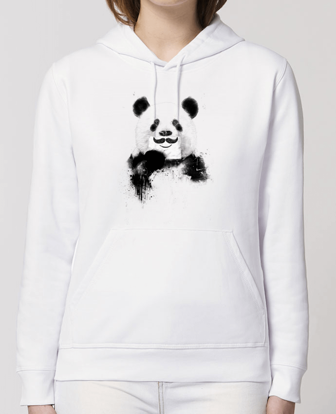 Sweat-Shirt Capuche Essentiel Unisexe Drummer Funny Panda Balàzs Solti Par Balàzs Solti