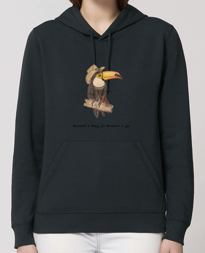 Sweat-Shirt Capuche Essentiel Unisexe Drummer TOUCAN Par La Paloma