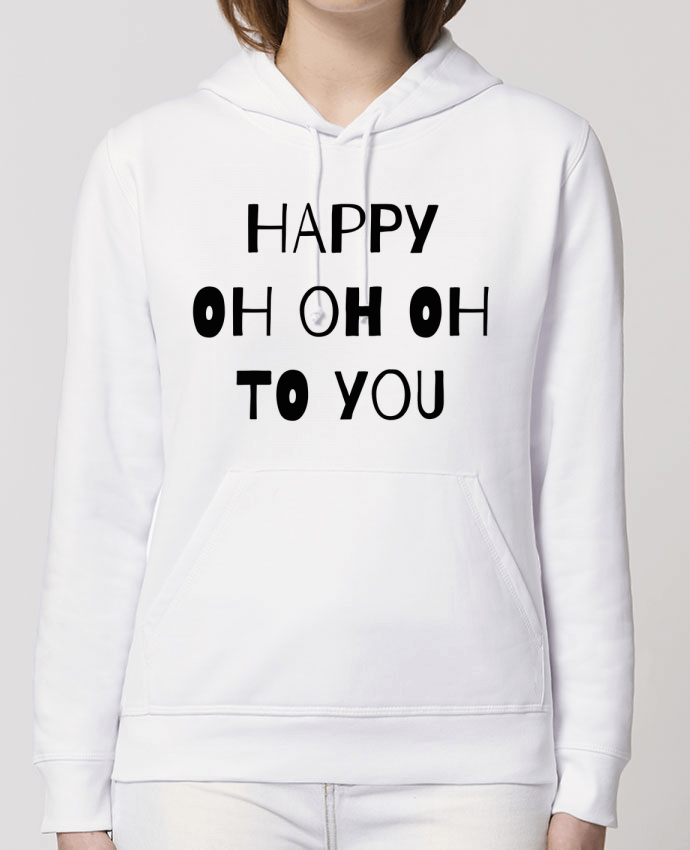 Sweat-Shirt Capuche Essentiel Unisexe Drummer Happy OH OH OH to you Par tunetoo