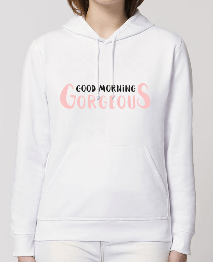 Sweat-Shirt Capuche Essentiel Unisexe Drummer Good morning gorgeous Par tunetoo