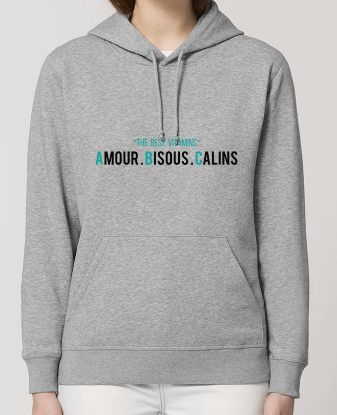Hoodie - THE BEST VITAMINS - Amour Bisous Calins Par tunetoo