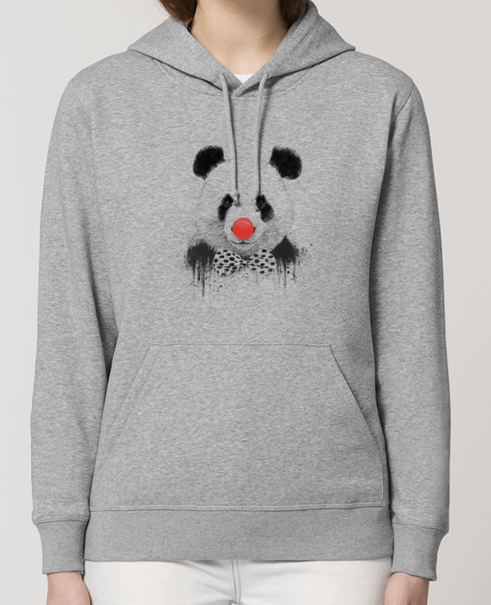 Sweat-Shirt Capuche Essentiel Unisexe Drummer Clown Par Balàzs Solti