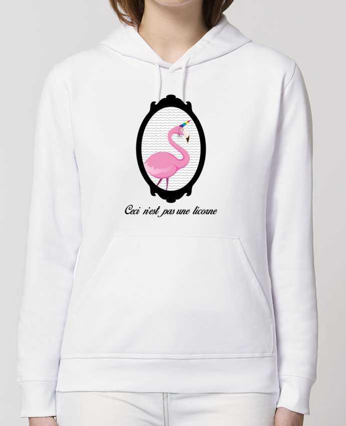 Hoodie ceci n'est pas une licorne Par MimiVonCracra