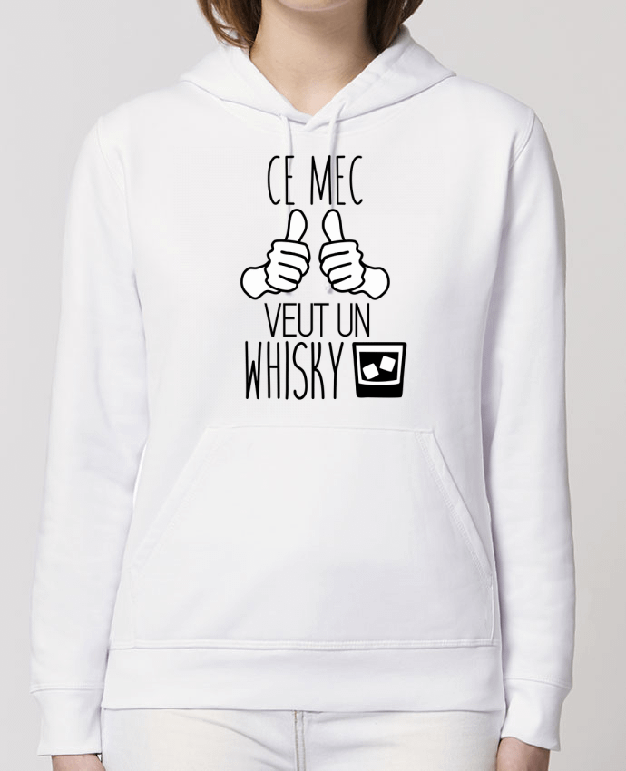 Hoodie Ce mec veut un whisky Par Benichan