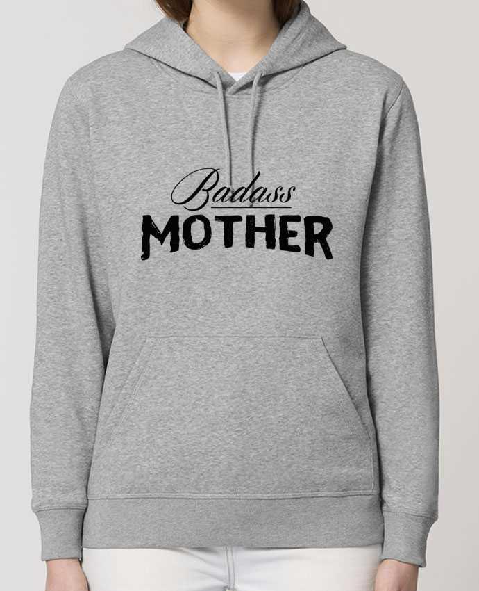 Sweat-Shirt Capuche Essentiel Unisexe Drummer Badass Mother Par tunetoo