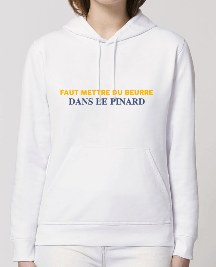 Sweat-Shirt Capuche Essentiel Unisexe Drummer Ça met du beurre Par tunetoo