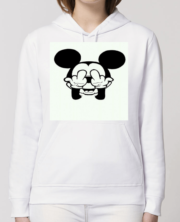 Hoodie Vetement mickey doigt d'honneur Par Designer_TUNETOO