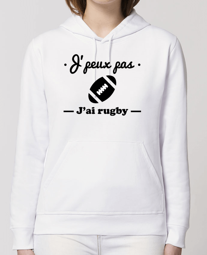 Hoodie J'peux pas j'ai rugby Par Benichan