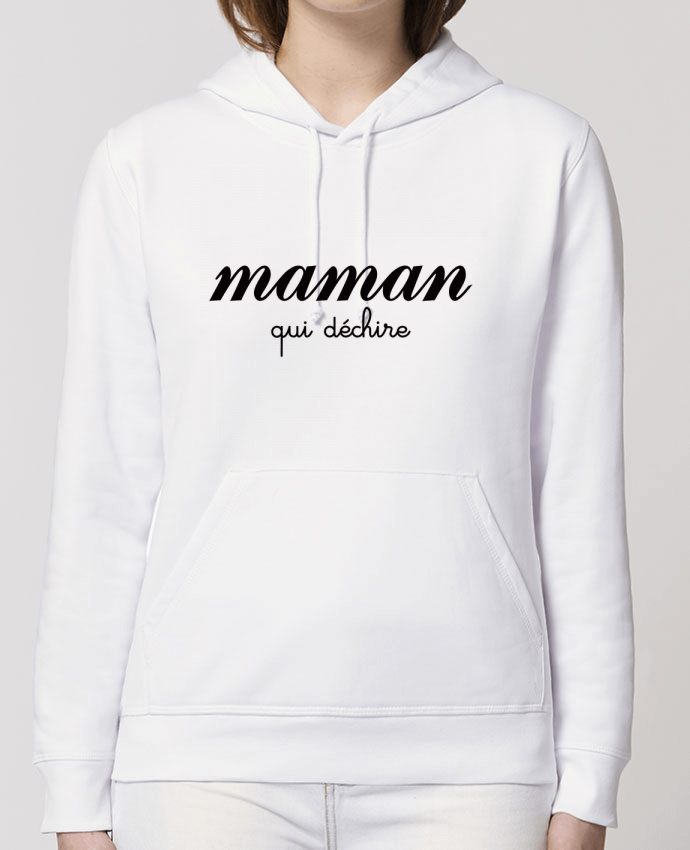 Hoodie Maman qui déchire Par Freeyourshirt.com