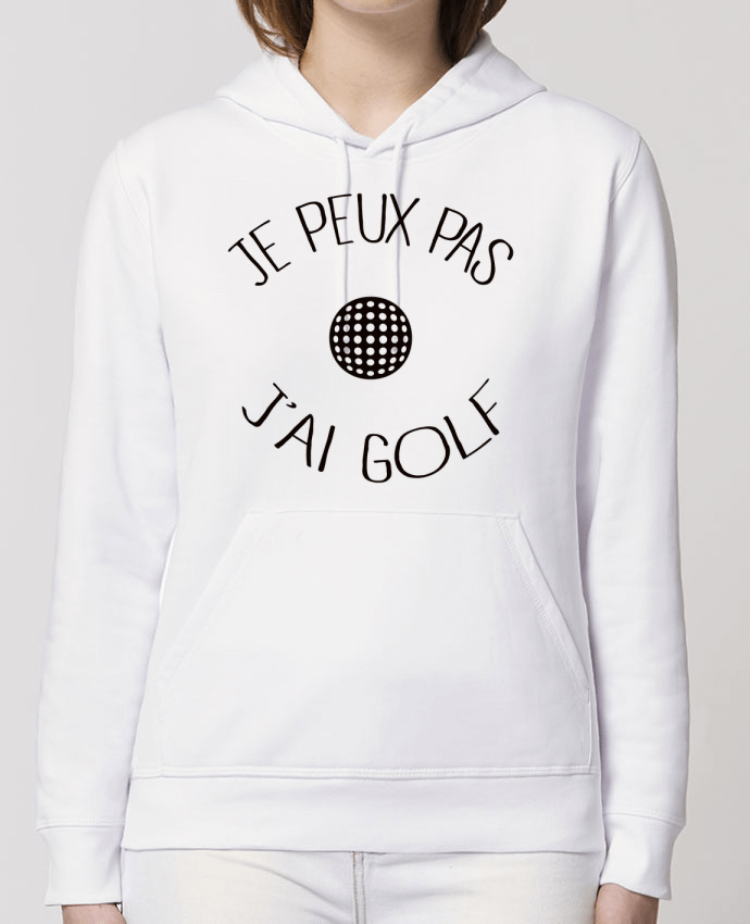 Hoodie Je peux pas j'ai golf Par Freeyourshirt.com