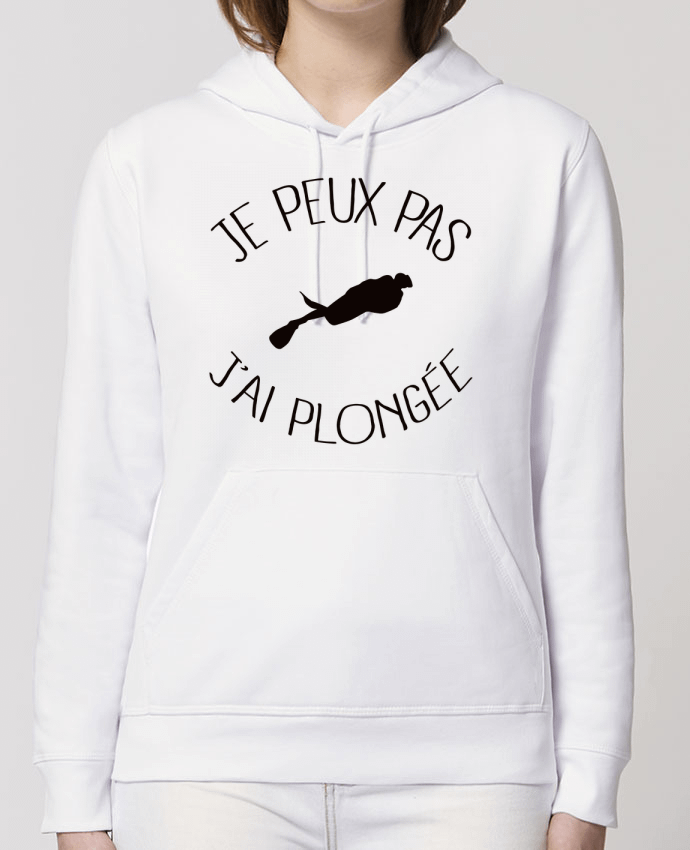 Hoodie Je peux pas j'ai plongée Par Freeyourshirt.com