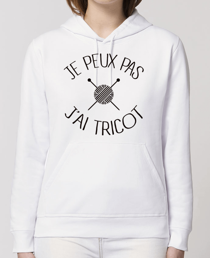 Hoodie Je peux pas j'ai tricot Par Freeyourshirt.com