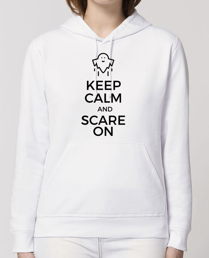 Hoodie Keep Calm and Scare on Ghost Par tunetoo