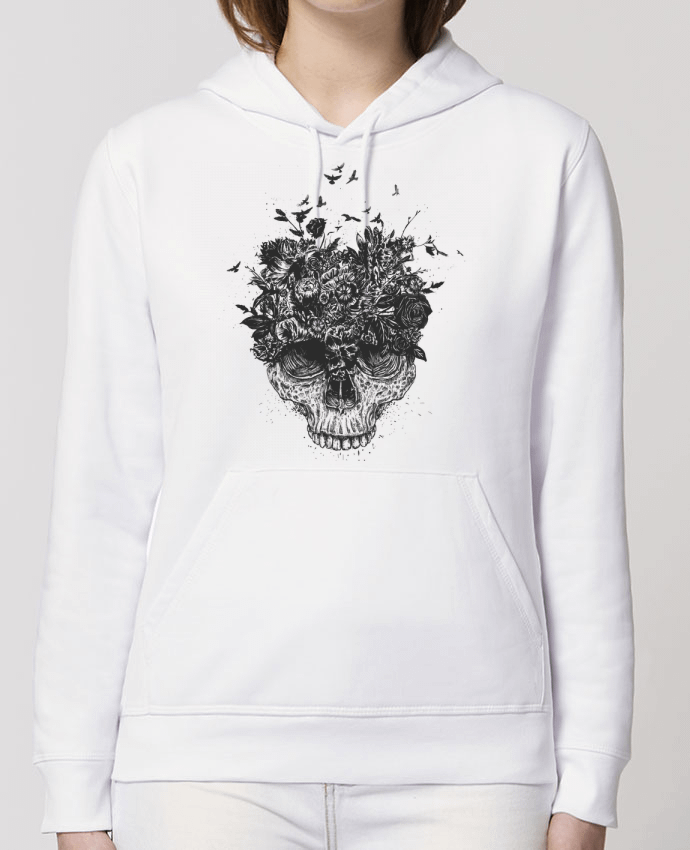 Sweat-Shirt Capuche Essentiel Unisexe Drummer My head is a jungle Par Balàzs Solti