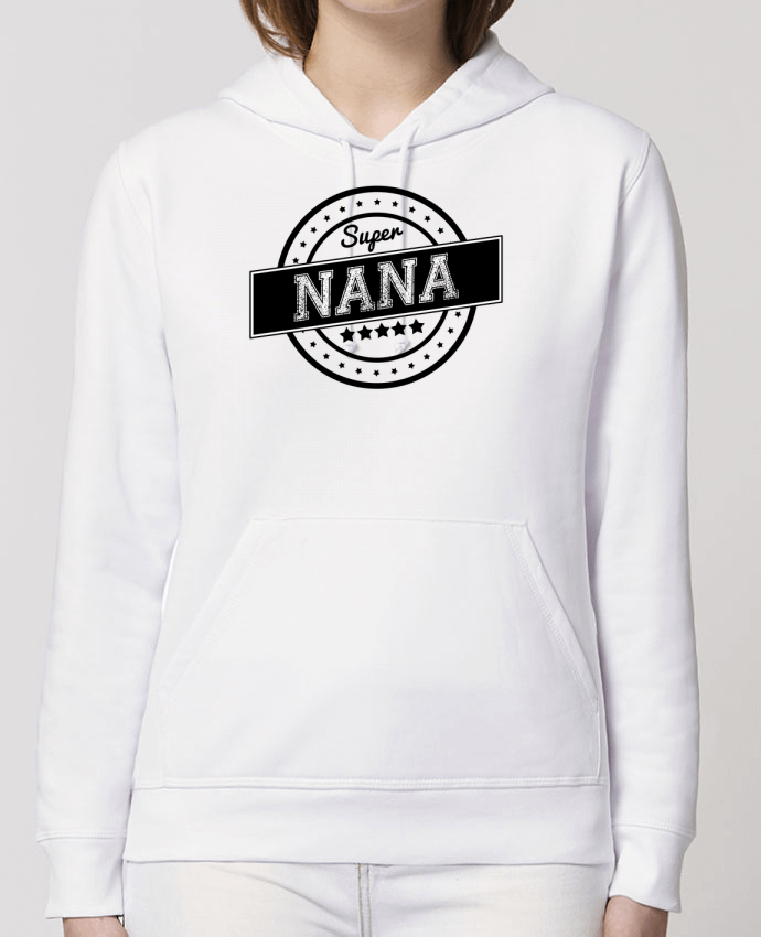 Sweat-Shirt Capuche Essentiel Unisexe Drummer Super nana Par justsayin