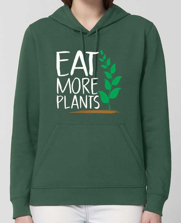 Hoodie Eat more plants Par Bichette