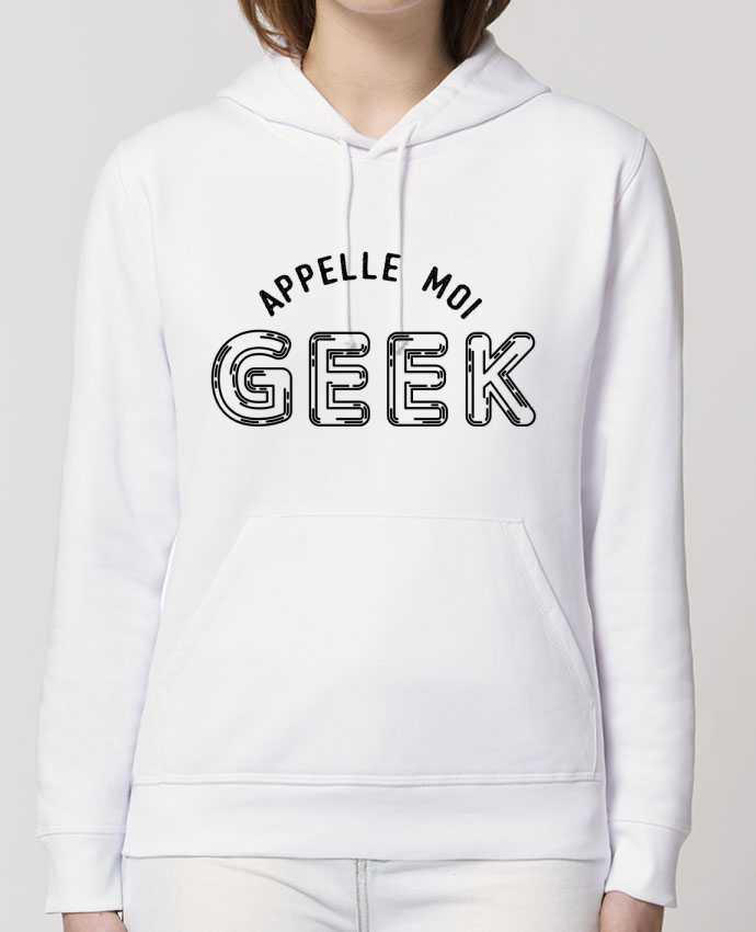 Sweat-Shirt Capuche Essentiel Unisexe Drummer Appelle moi geek Par tunetoo