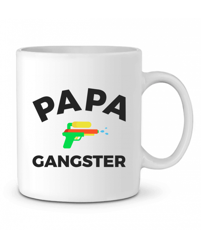 Taza Cerámica Papa Ganster por Ruuud