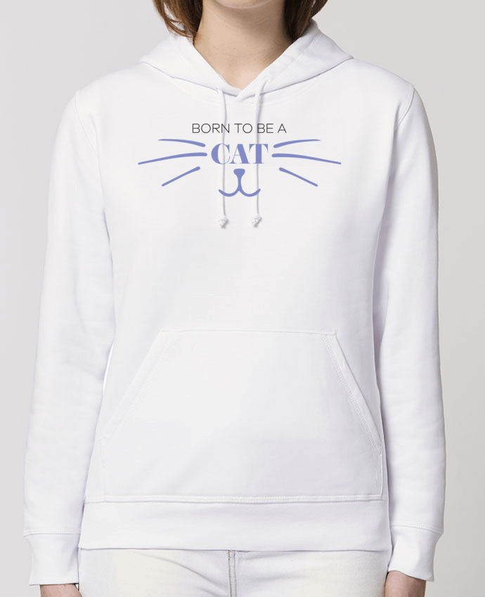Hoodie Born to be a cat Par tunetoo
