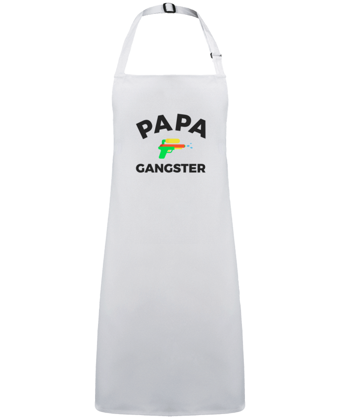 Delantal Sin Bolsillo Papa Ganster por  Ruuud