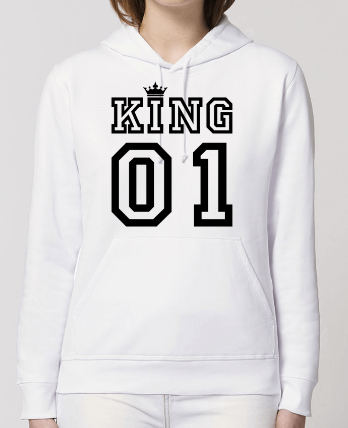 Sweat-Shirt Capuche Essentiel Unisexe Drummer King 01 Par tunetoo