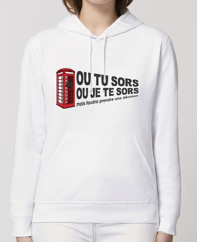 Hoodie Ou tu sors ou j'te sors Citation Dikkenek Par tunetoo