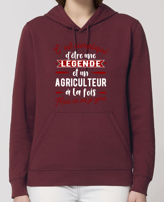 Sweat-Shirt Capuche Essentiel Unisexe Drummer Légende et agriculteur Par Original t-shirt