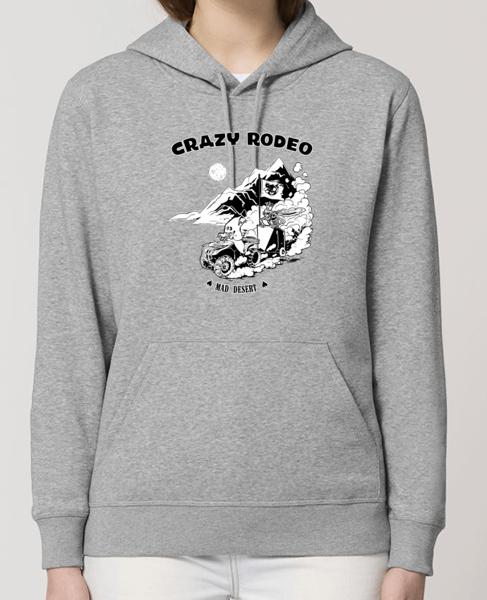 Hoodie Crazy rodéo Par Tomi Ax - tomiax.fr