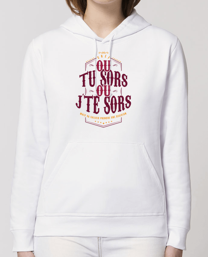 Hoodie Ou tu sors ou jte sors Par PTIT MYTHO