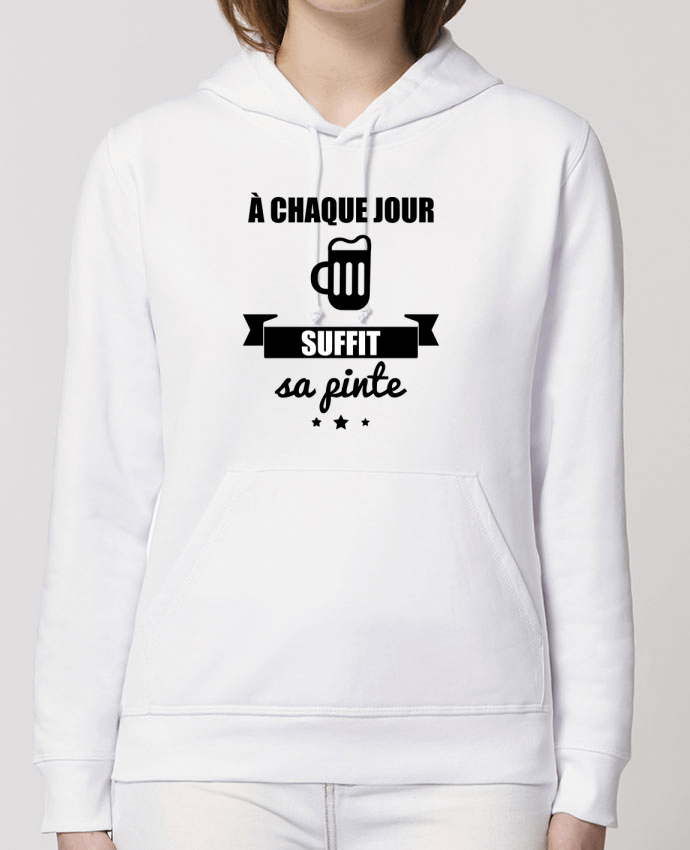 Hoodie À chaque jour suffit sa pinte, bière, apéro, alcool Par Benichan