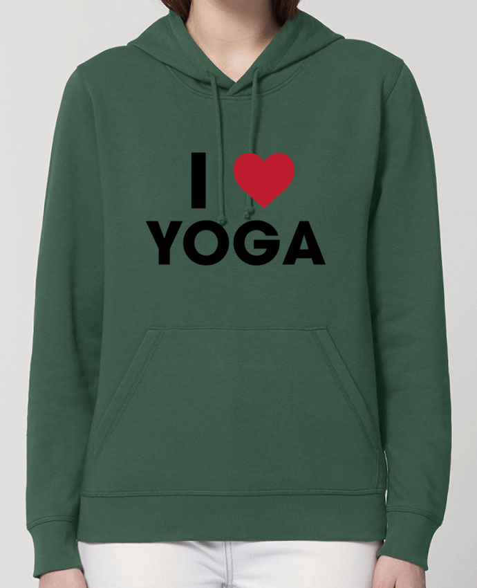 Hoodie I love yoga Par tunetoo