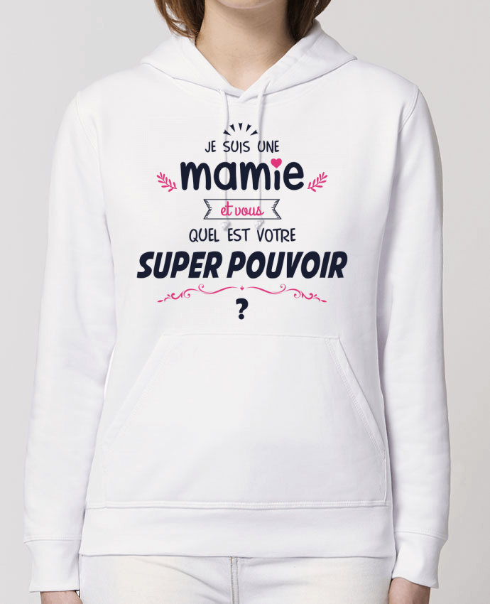 Sweat-Shirt Capuche Essentiel Unisexe Drummer Mamie et vous, quel est votre super-pouvoir ? Par tunetoo