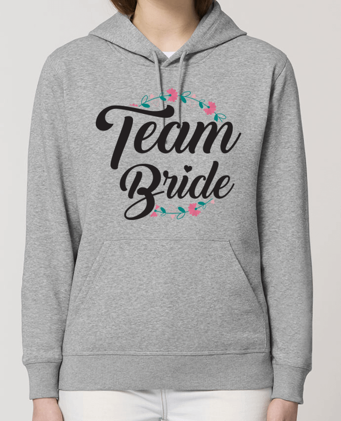 Sweat-Shirt Capuche Essentiel Unisexe Drummer Team Bride Par tunetoo