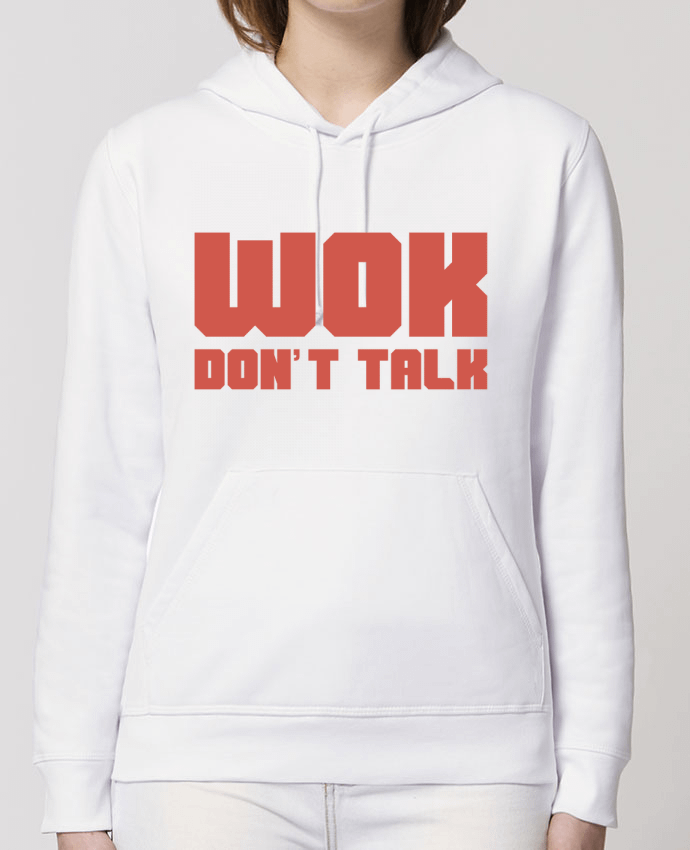 Sweat-Shirt Capuche Essentiel Unisexe Drummer Wok don't talk Par tunetoo