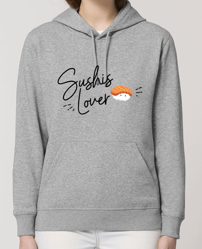 Sweat-Shirt Capuche Essentiel Unisexe Drummer Sushis Lover Par Nana