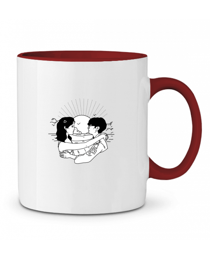 Mug bicolore Moonrise Kingdom tattooanshort