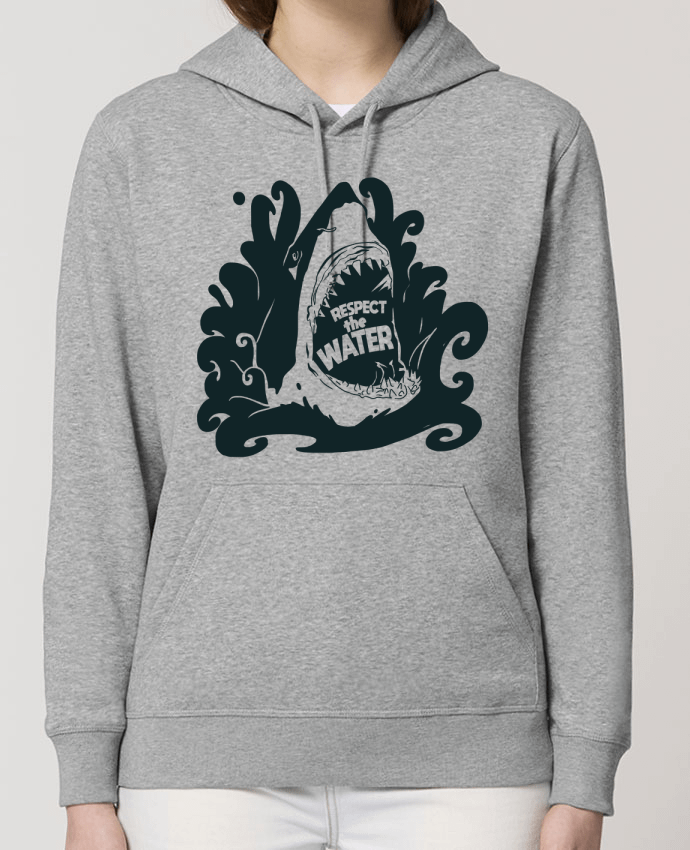 Hoodie Respect the Water - Shark Par Tomi Ax - tomiax.fr