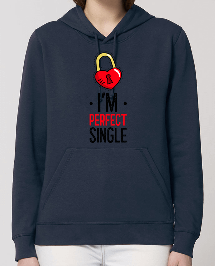 Sweat-Shirt Capuche Essentiel Unisexe Drummer I'am Perfect Single Par Sweet Birthday