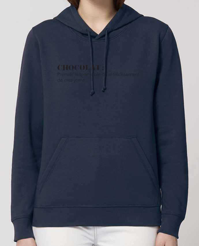 Hoodie Chocolat : Responsable du rétrécissement des jeans Par tunetoo