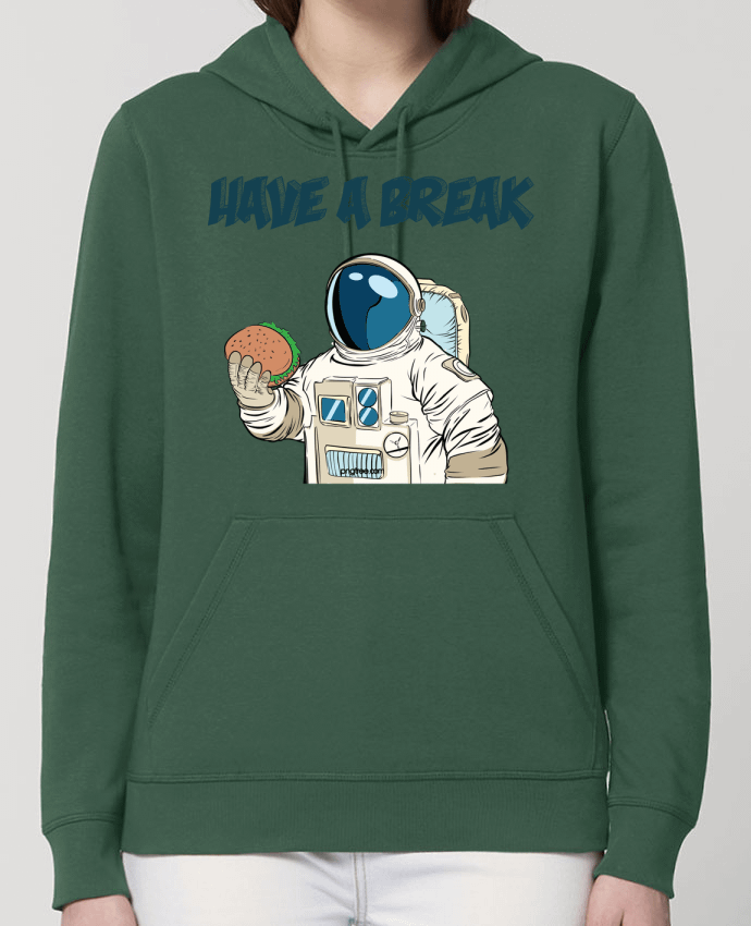 Sweat-Shirt Capuche Essentiel Unisexe Drummer astronaute - have a break Par jorrie