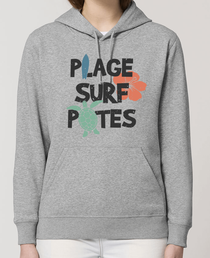 Sweat-Shirt Capuche Essentiel Unisexe Drummer Plage Surf Potes Par tunetoo