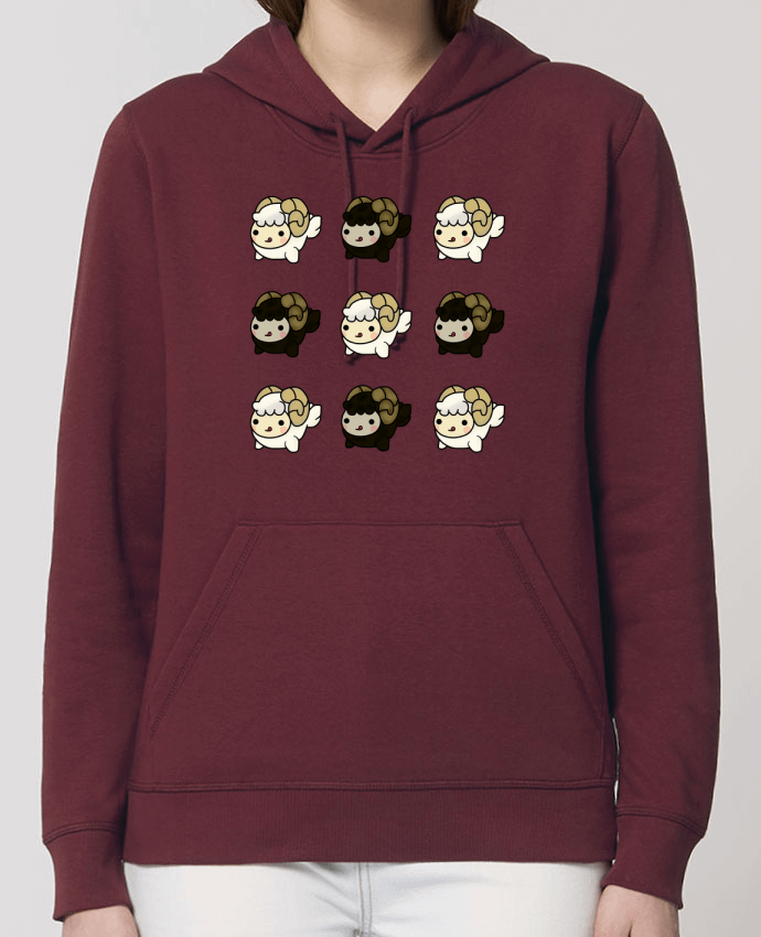 Sweat-Shirt Capuche Essentiel Unisexe Drummer Cabritas de Colores en Miniatura Par MaaxLoL