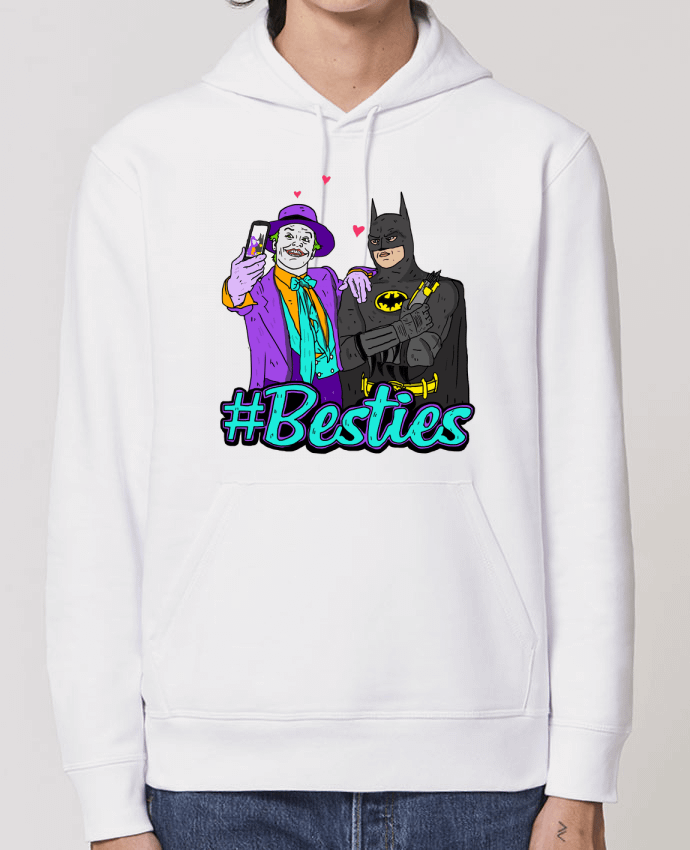 Sudadera Essential con capucha unisex  Drummer #Besties Batman Par Nick cocozza