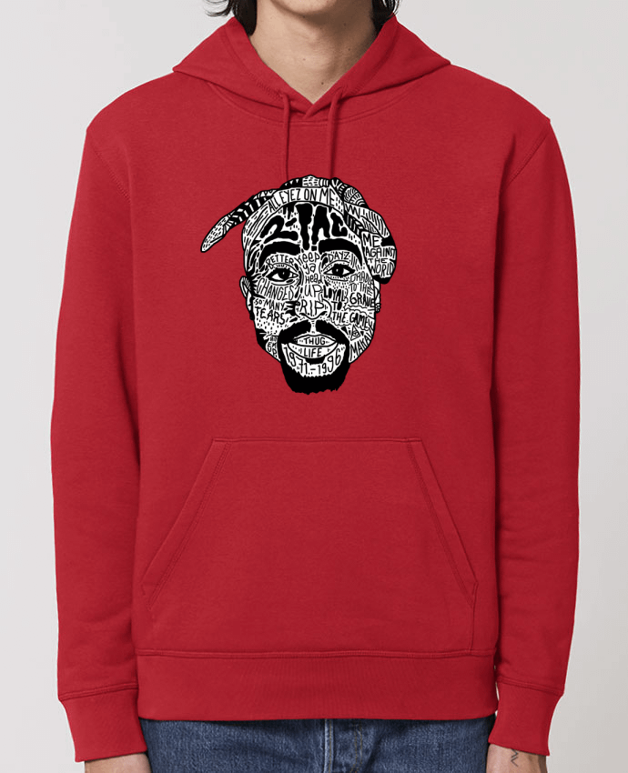 Essential unisex hoodie sweatshirt Drummer Tupac Par Nick cocozza