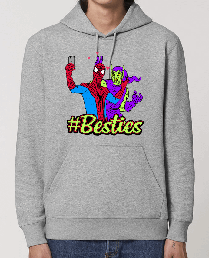 Essential unisex hoodie sweatshirt Drummer #Besties Spiderman Par Nick cocozza