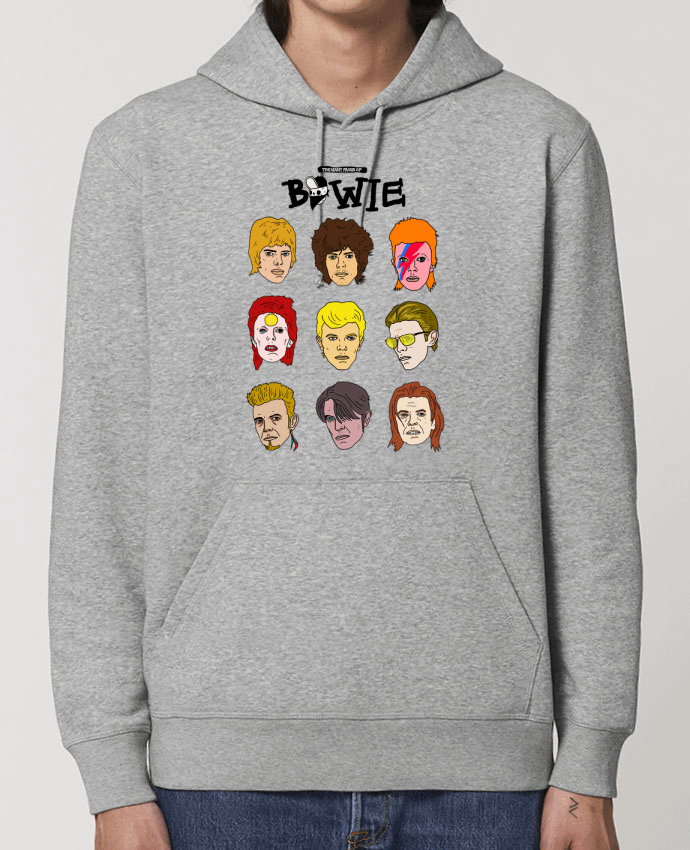 Essential unisex hoodie sweatshirt Drummer Bowie Par Nick cocozza