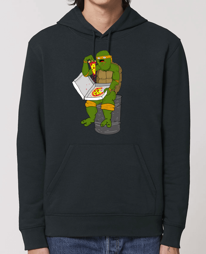Essential unisex hoodie sweatshirt Drummer Pizza Par Nick cocozza